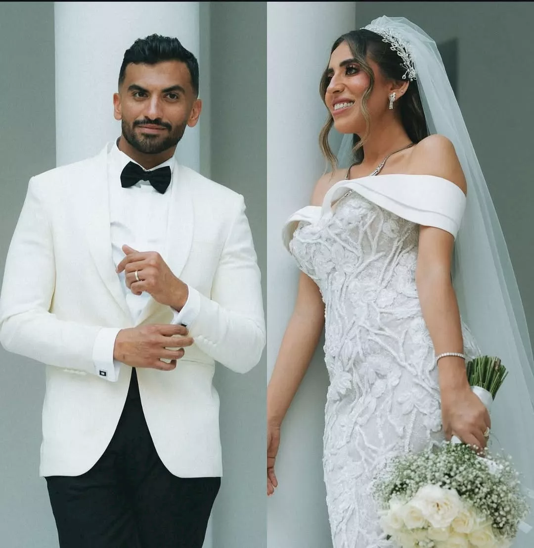 يوسف حشيش وزوجته منة القيعي