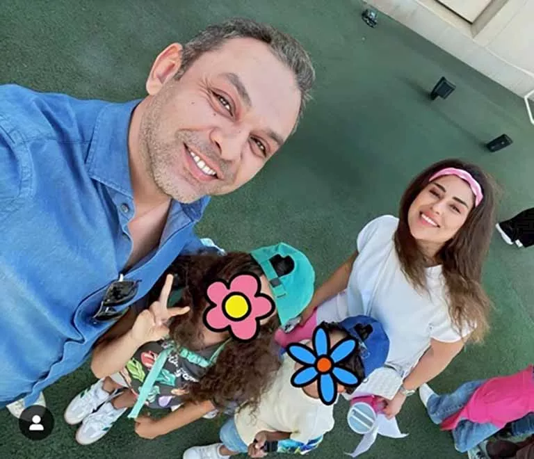 آيتن عامر مع طليقها_1