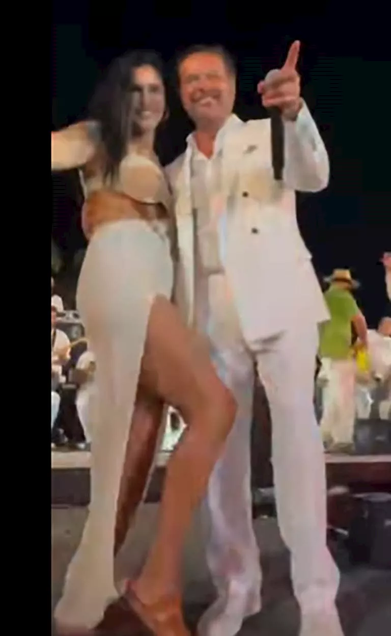 راغب مع ساندي