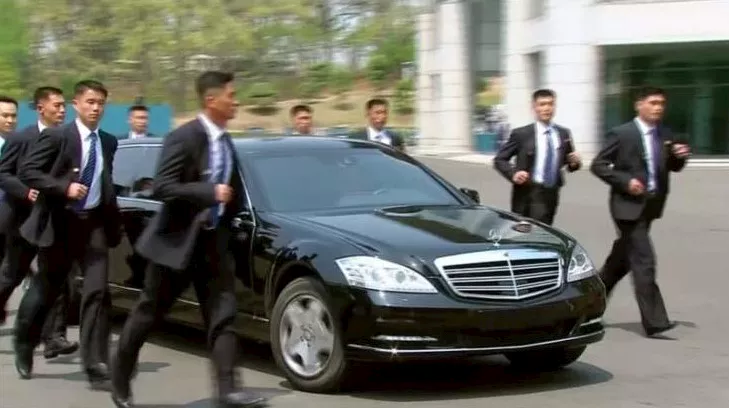 سيارة الرئيس الكوري الشمالي