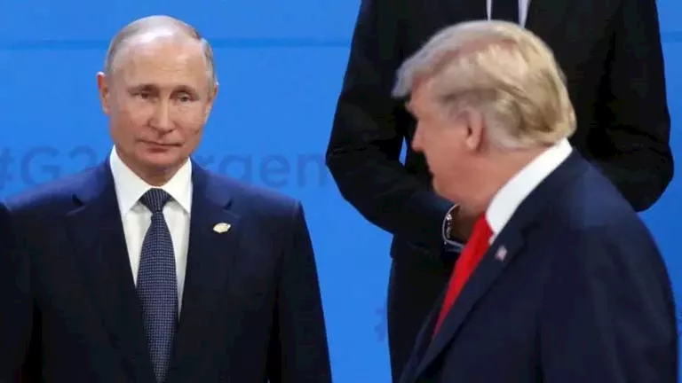 دونالد ترامب و فلاديمير بوتين
