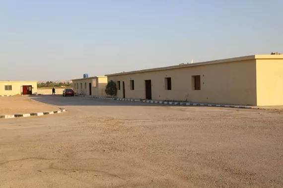 مقر التأمين الصحي الجديد بواحة الفرافرة