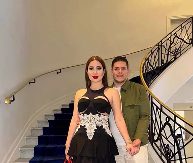 نسرين طافش تتغزل في زوجها أذكى رجل عرفته بحياتي