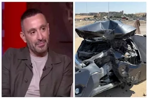 نجاة أحمد السقا من الموت بعد تعرضه لحادث سير_8