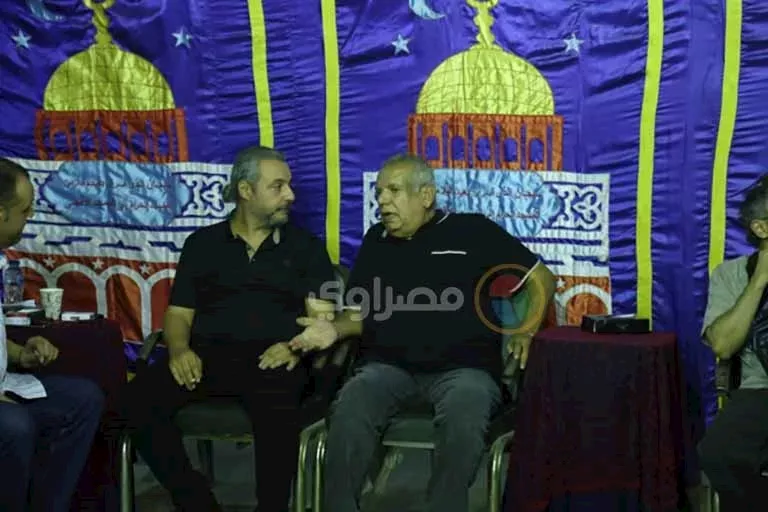 نجوم الفن في عزاء والدة حمادة بركات_5