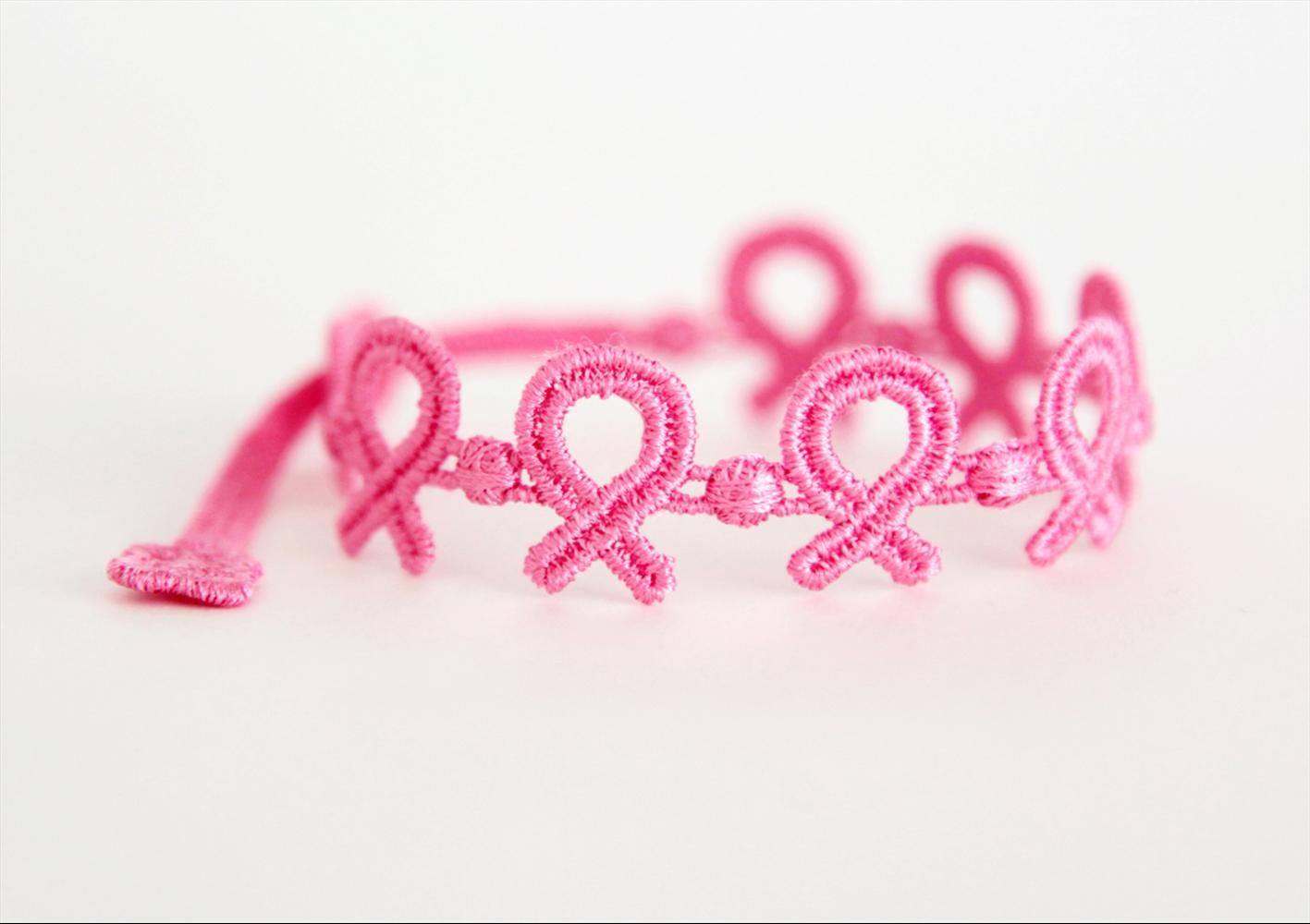 Cruciani C - Breast Cancer bracelet pink                                                                                                              