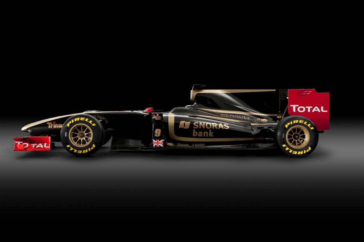 Lotus-Renault car