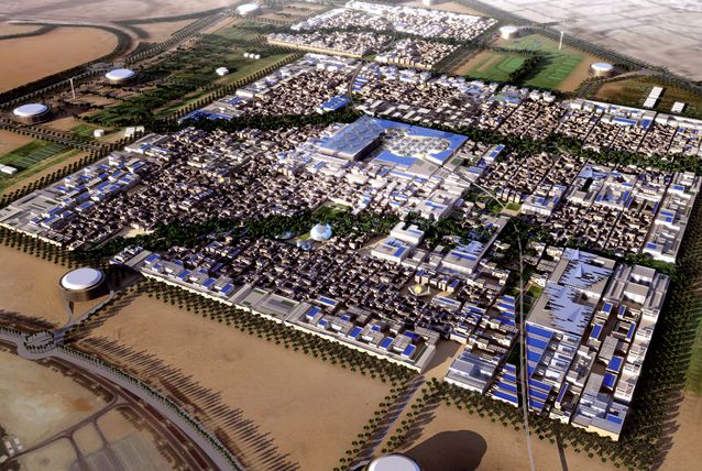 مدن ذكية (1) : مدينة مصدر الإماراتية