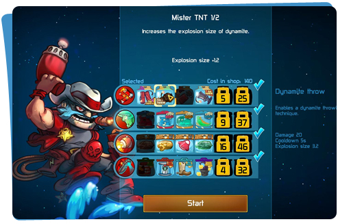 قتال الروبوتات Online في Awesomenauts