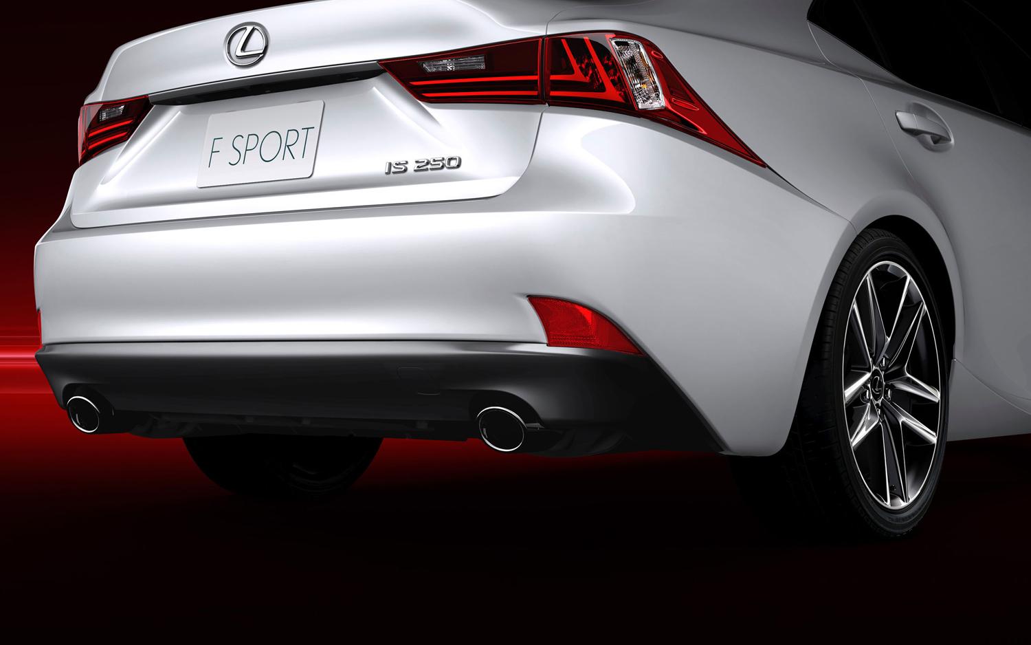 2014-Lexus-IS-250-F-Sport-rear-three-quarter                                                                                                          