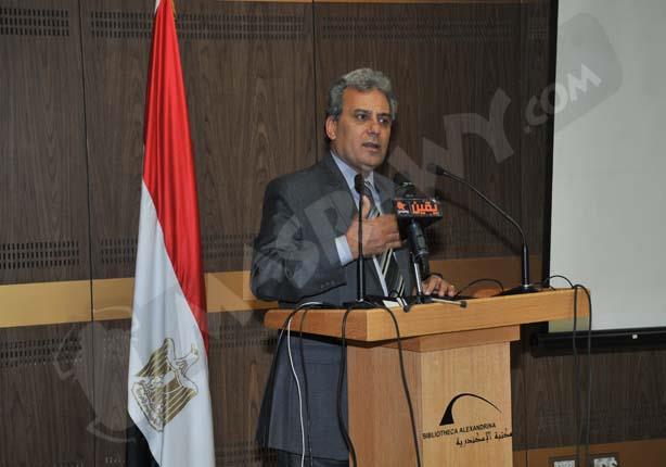 نصار يفتتح سفارة المعرفة بجامعة القاهرة (1)