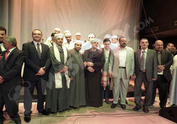 إحتفل الشيخ محمود التهامى بالليلة المحمدي بمسرح البالون (1)                                                                                           