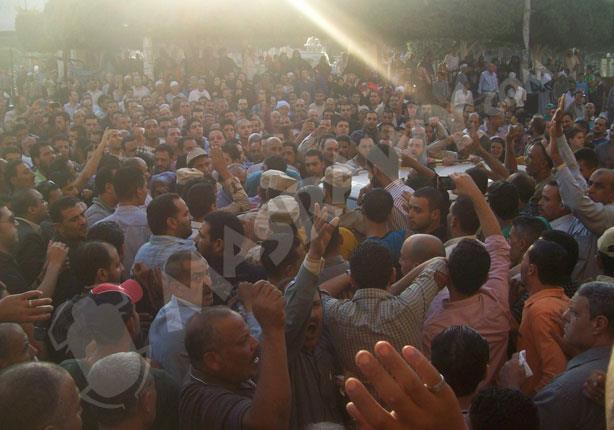 دسوق تشيع جثمان ضحية تفجيرات سيناء (2)