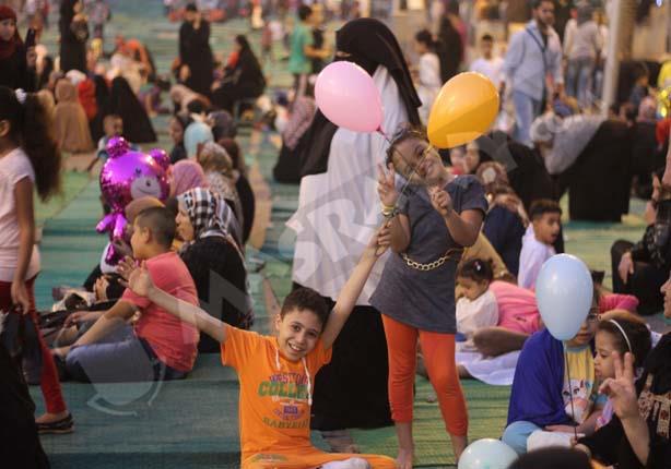 صلاة العيد في مسجد عمرو بن العاص                                                                                                                      