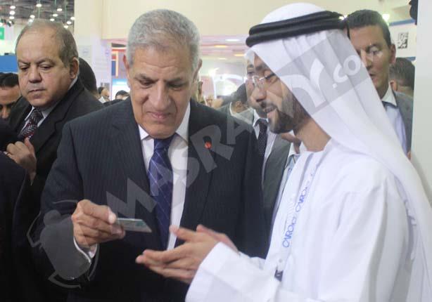 رئيس مجلس الوزراء يفتتح معرض '' Cairo ICT 2014''                                                                                                      