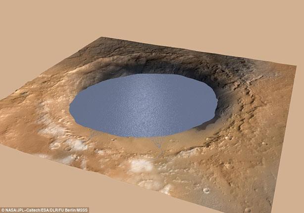اكتشاف-أثر-لبحيرة-على-سطح-كوكب-المريخ4                                                                                                                