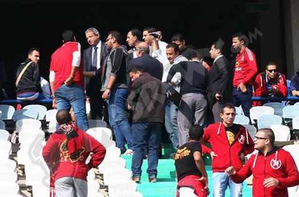 وزير الرياضة ومدير الأمن يتجولان في ستاد القاهرة قبل بدء نهائي الكونفدرالية (5)                                                                       