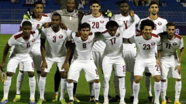 منتخب قطر الوطني لكرة القدم لم يصل من قبل لنهائيات كأس العالم في تاريخه لكنه سيشارك في البطولة التي ستنظمها البلاد.                                   