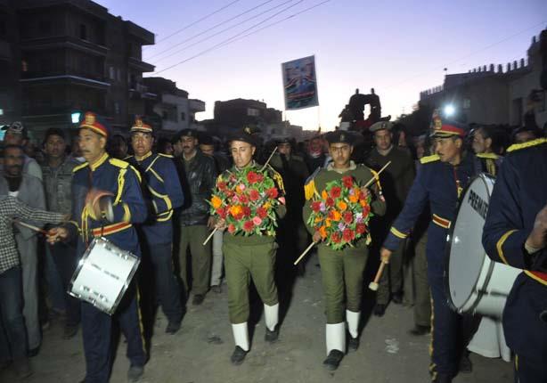 جنازة عسكرية في كفرالشيخ للضحية الرابعة بتفجيرات سيناء (5)                                                                                                                                              
