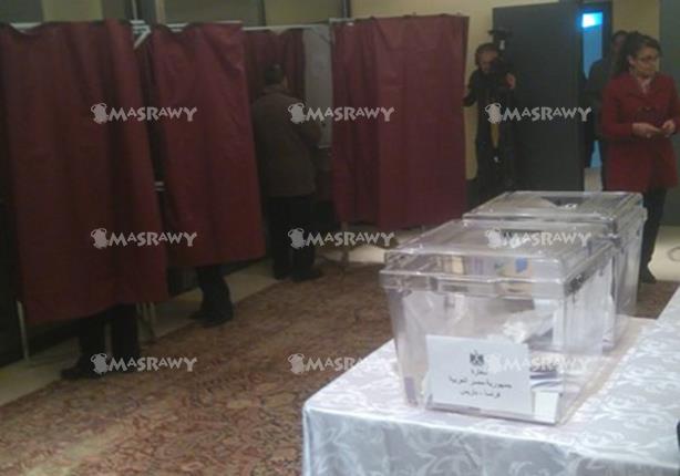 تصويت المصريين في الخارج بالانتخابات البرلمانية                                                                                                                                                         