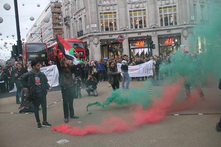 مظاهرات حول العالم لدعم الفلسطينيين والتنديد بالعنف الإسرائيلي                                                                                                                                          