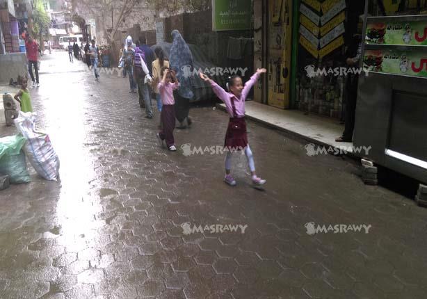 سقوط أمطار على بعض مناطق بالقاهرة والجيزة                                                                                                                                                               