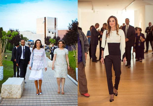 اطلالات الملكة رانيا خلال عام 2015                                                                                                                                                                      