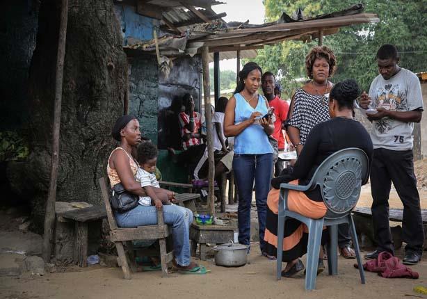 تأثير الايبولا على حياة المواطنين في ليبيريا                                                                                                                                                            