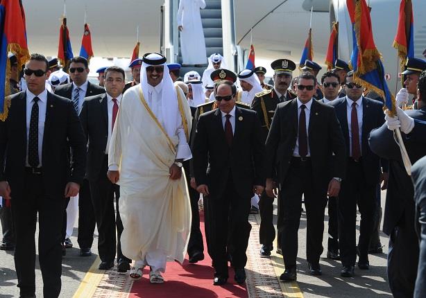 الرئيس السيسى وأمير قطر (1)                                                                                                                                                                             