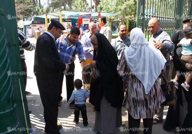 اقبال كبير على حديقة الأورمان وسط إجراءات أمنية مشددة (1)                                                                                                                                               