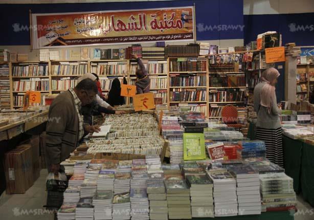 اقبال الجمهور على معرض مكتبة الإسكندرية للكتاب                                                                                                                                                          