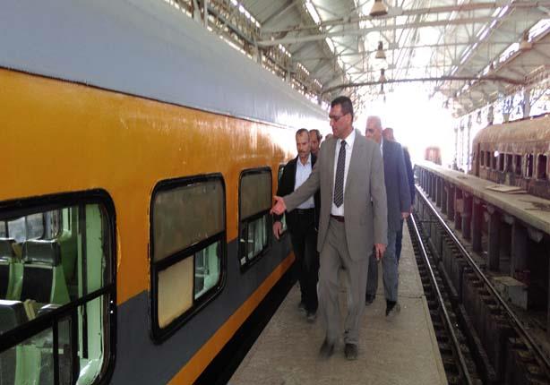 زيارات مفاجأة لرئيس هيئة السكة الحديد بورش الصيانة                                                                                                                                                      