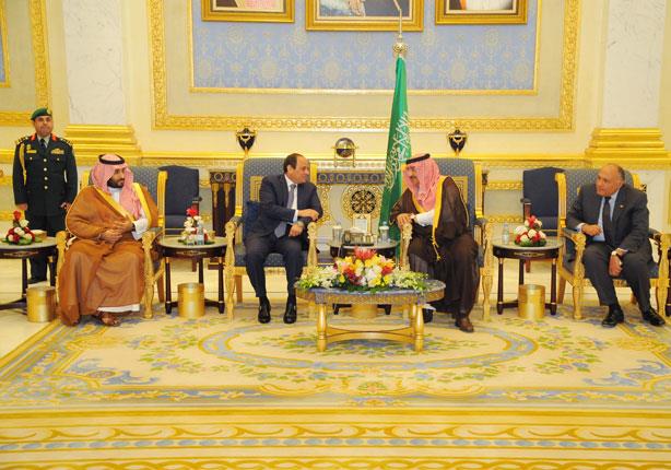 السيسي في زيارته للمملكة العربية السعودية (1)                                                                                                                                                           