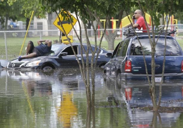 الفيضانات تٌغرق ولاية تكساس الأمريكية (1)                                                                                                                                                               