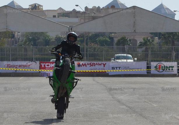 بطولة مصر لاستعراضات الدراجات النارية (1)