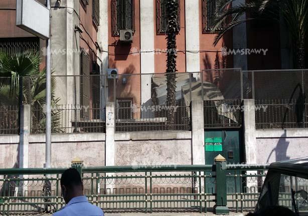 اغلاق شارع الجلاء عقب انفجار القنصلية الإيطالية (1)                                                                                                                                                     