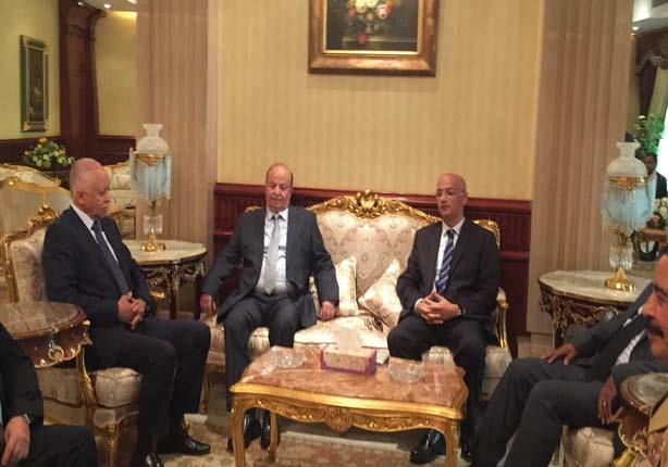 الرئيس اليمني بالقاهرة للمشاركة في حفل قناة السويس                                                                                                                                                      