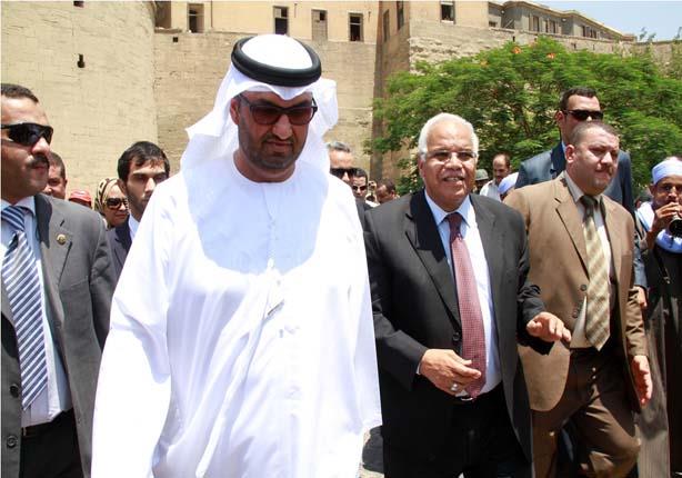محافظ القاهرة ووزير الدولة الإماراتي                                                                                                                                                                    