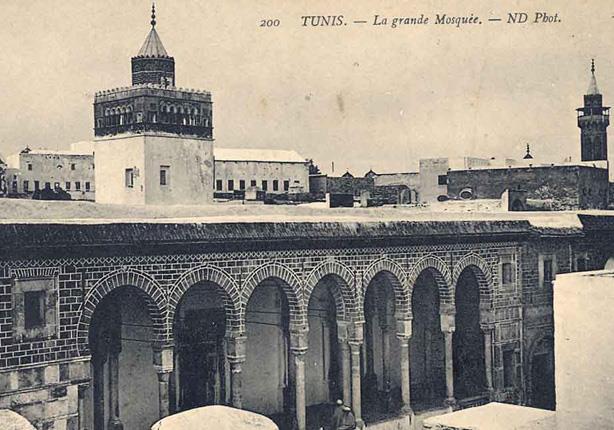 جامع الزيتونة عام 1880                                                                                                                                                                                  