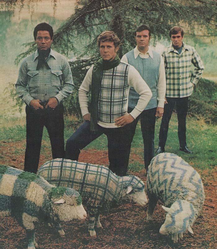 أزياء الرجال في السبعينات                                                                                                                                                                               
