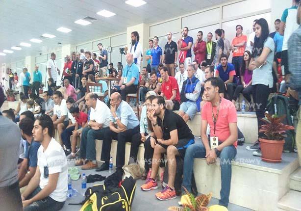 الجماهير المصرية تؤازر لاعبيها ببطولة العالم للاسكواش (1)                                                                                                                                               