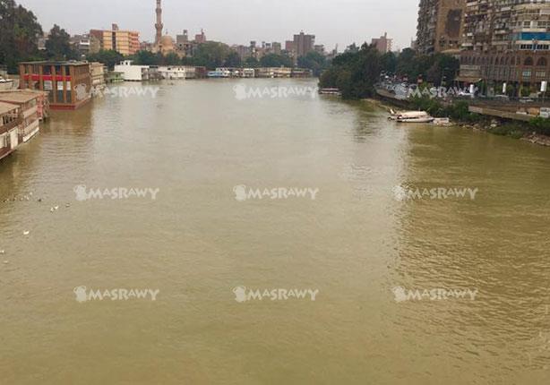 تعكر مياه النيل بسبب السيول (1)                                                                                                                                                                         