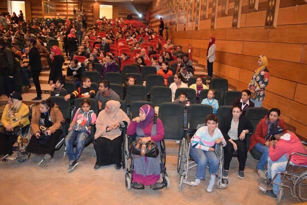 المنيا تحتفل  باليوم العالمي للاعاقة (1)                                                                                                                                                                