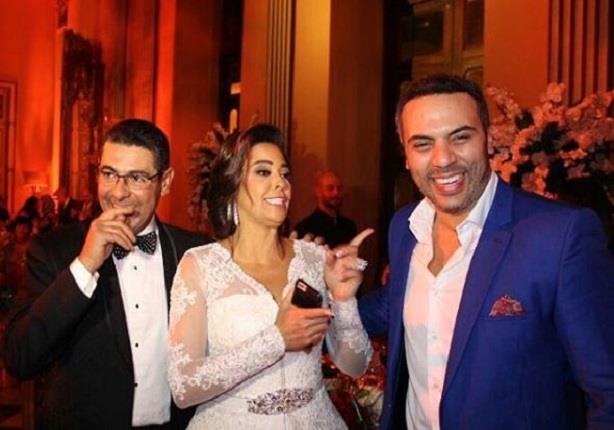 أحمد فريد في حفل زفاف داليا البحيري                                                                                                                                                                     
