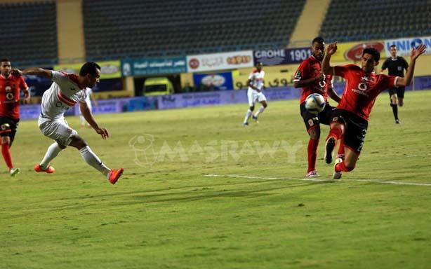 مباراة الزمالك والأهلي بالدوري (1)