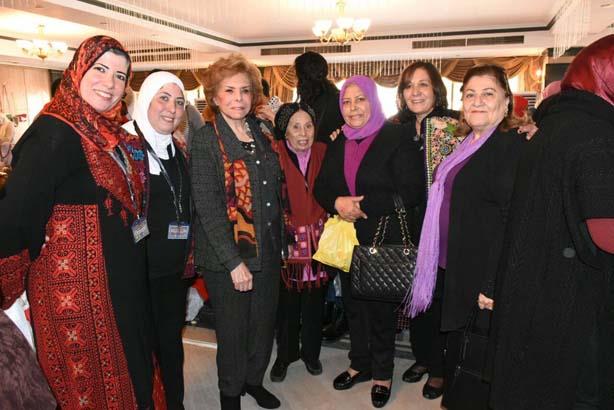  افتتاح السوق الخيري لاتحاد المرأة الفلسطينية                                                                                                                                                           