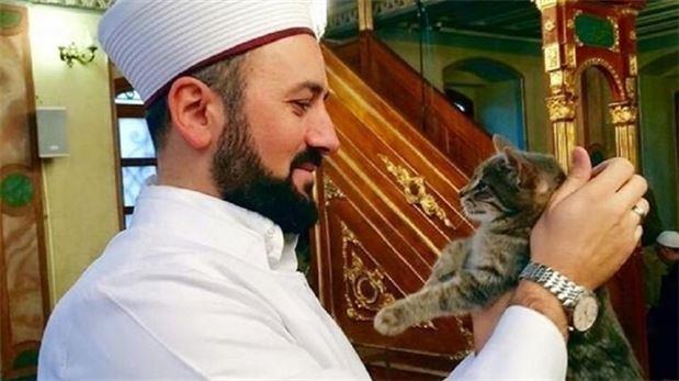 اهتمام محلي وأجنبي بإمام تركي يرعى القطط في المسجد                                                                                                                                                      