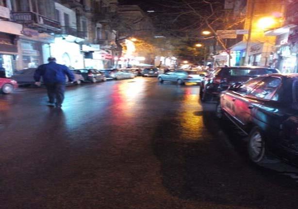 أمطار خفيفة بالإسكندرية                                                                                                                                                                                 