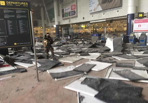 انفجار مطار بروكسل (1)                                                                                                                                                                                  