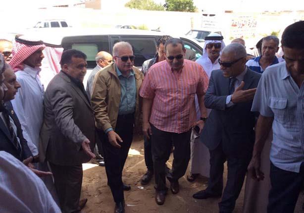 وزير الزراعة يقوم بجولة تفقدية بمزارع جنوب سيناء (1)                                                                                                                                                    